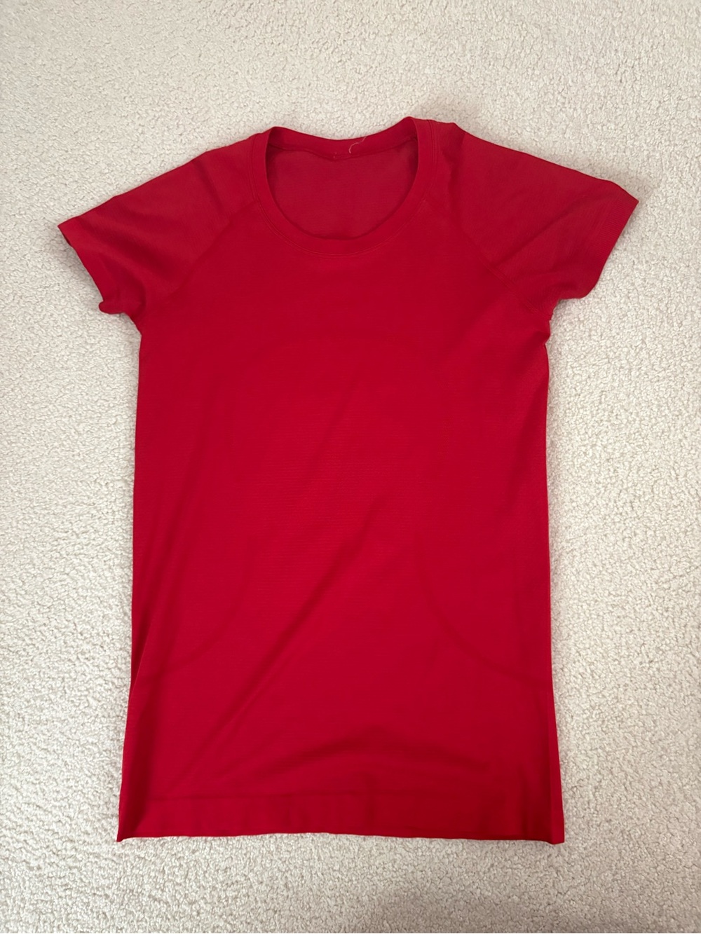 Lululemon full length short sleeve swiftly top